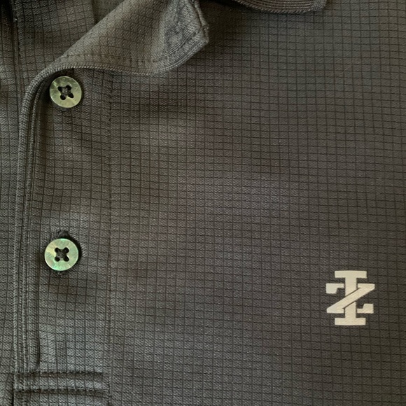 Izod Golf Black Polo - Picture 2 of 5